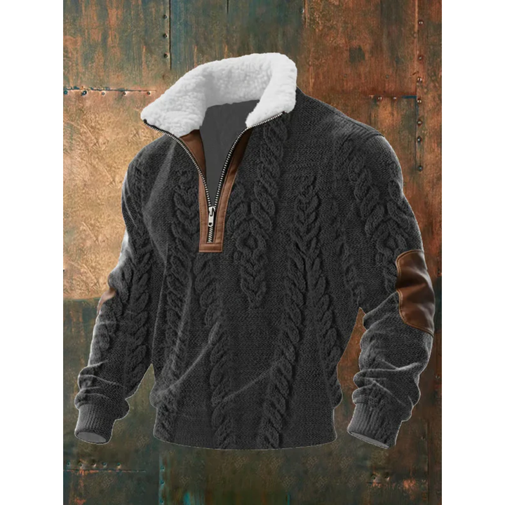 SILVORO | HIGH NECK FLEECE JUMPER