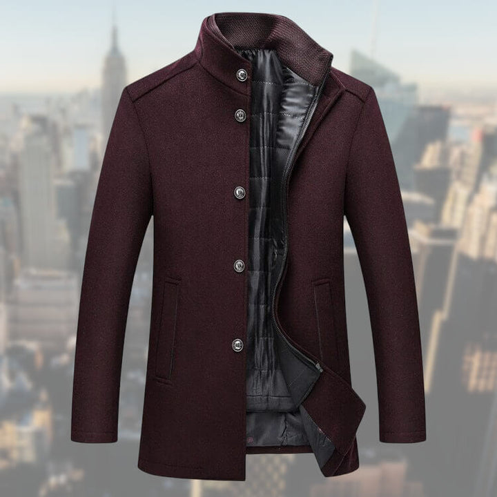Elegant Men's Coat with Waistcoat – Timeless Style & Luxurious Comfort for Any Occasion