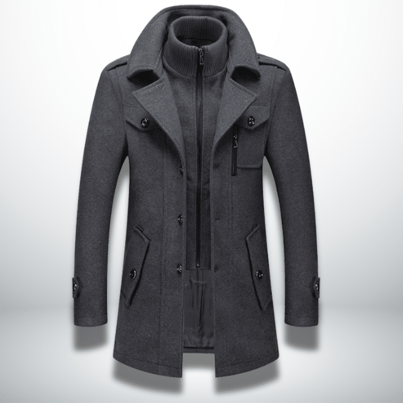 Elegant and Warm Men's Coat – Stylish, Comfortable & Perfect for Cold Days