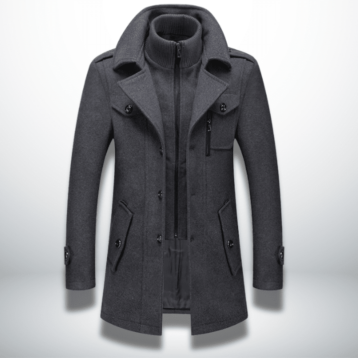 Elegant and Warm Men's Coat – Stylish, Comfortable & Perfect for Cold Days