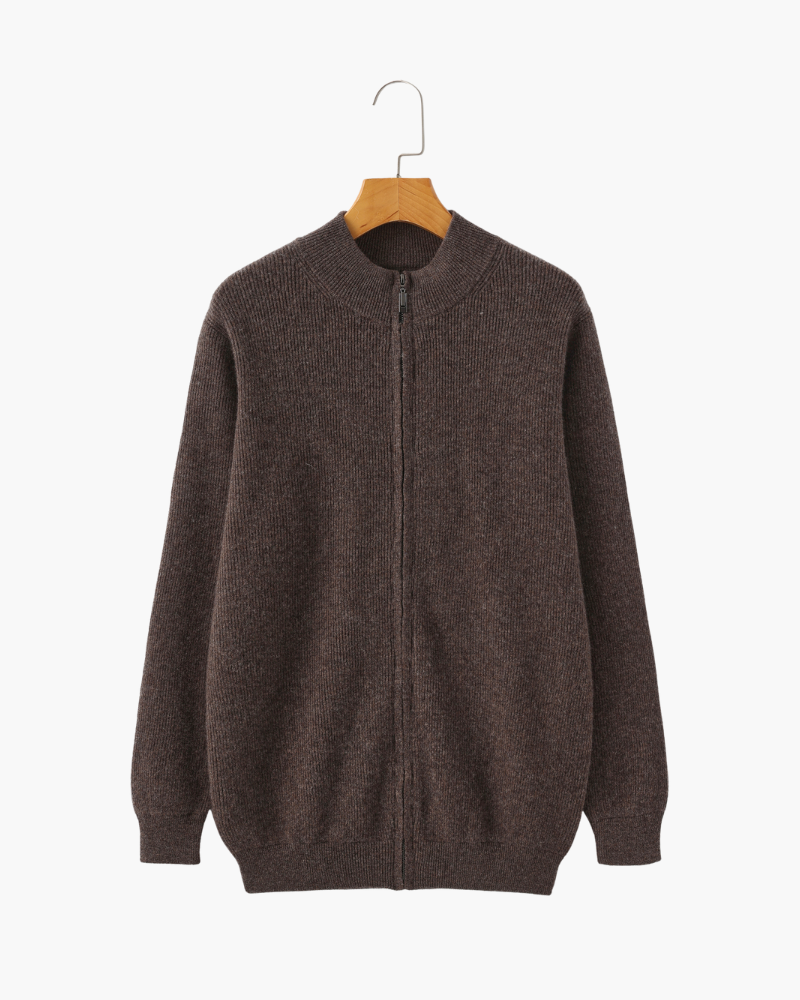 Cashmere Zip Jumper