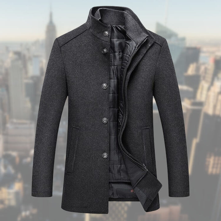 Elegant Men's Coat with Waistcoat – Timeless Style & Luxurious Comfort for Any Occasion