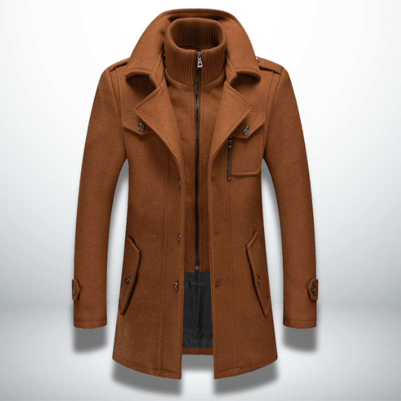 Elegant and Warm Men's Coat – Stylish, Comfortable & Perfect for Cold Days