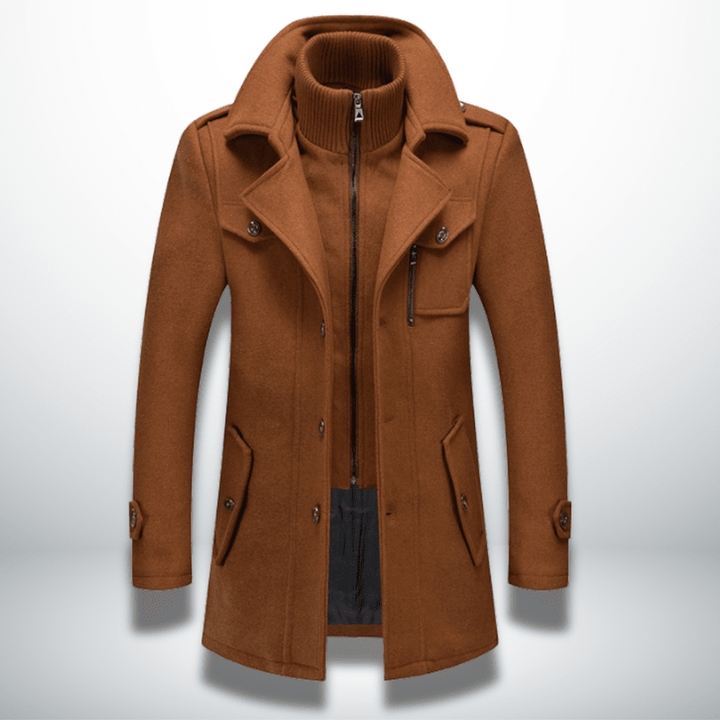 Elegant and Warm Men's Coat – Stylish, Comfortable & Perfect for Cold Days