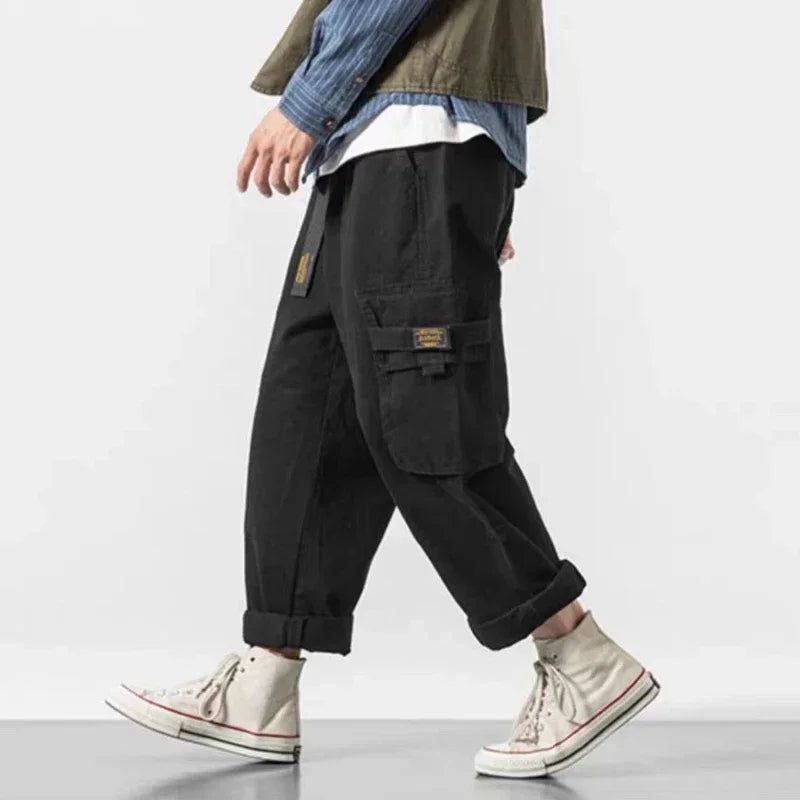 Utility Cargo Trousers – Heavy Cotton Cargo Pants with a Modern Streetwear Look