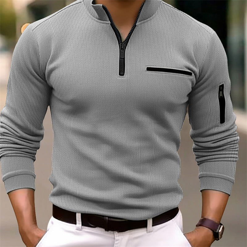 Madison | Long Sleeve Shirt with Zip