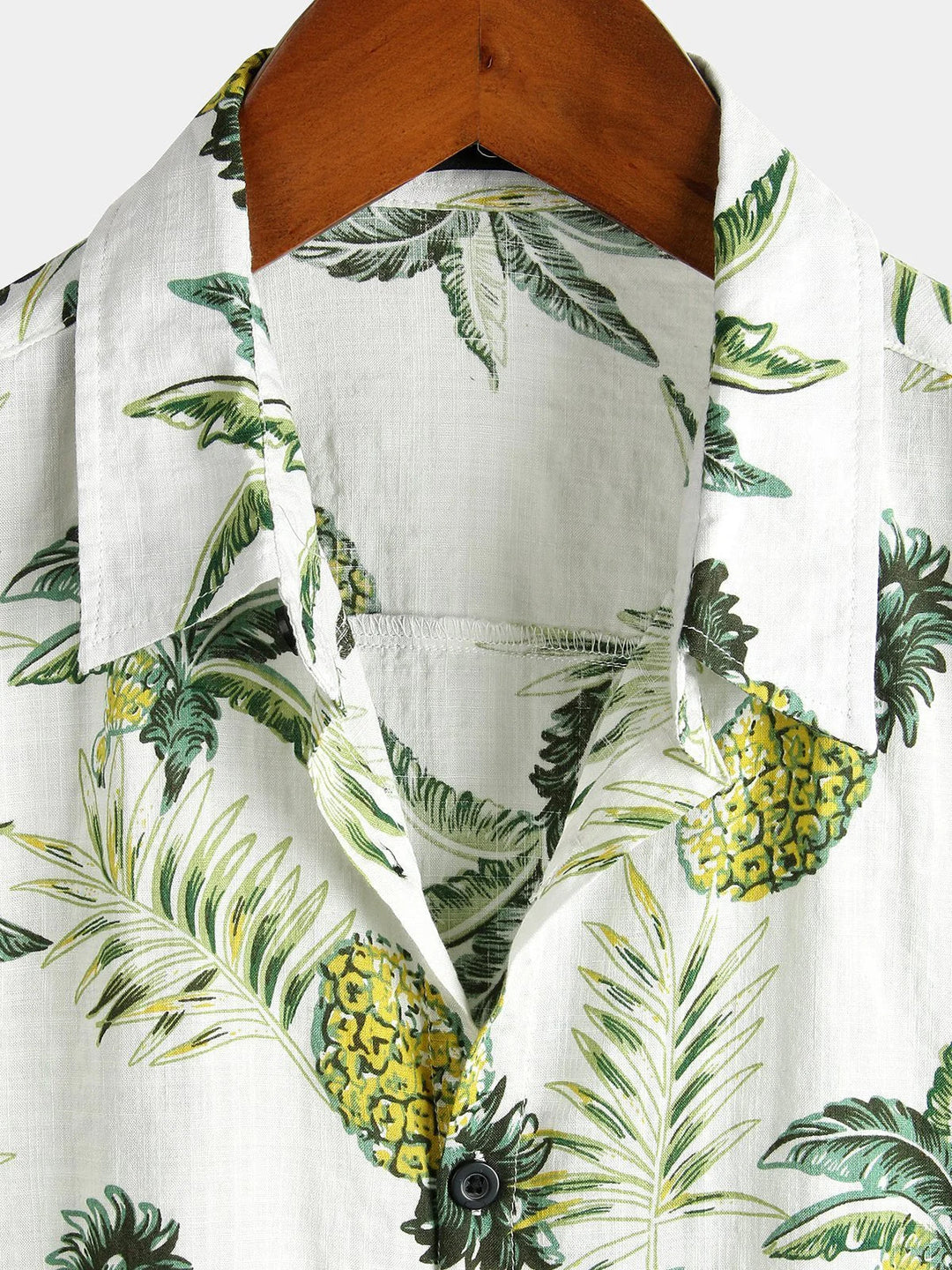 Madison | Men's Cotton Hawaiian Shirt with Pineapple Print