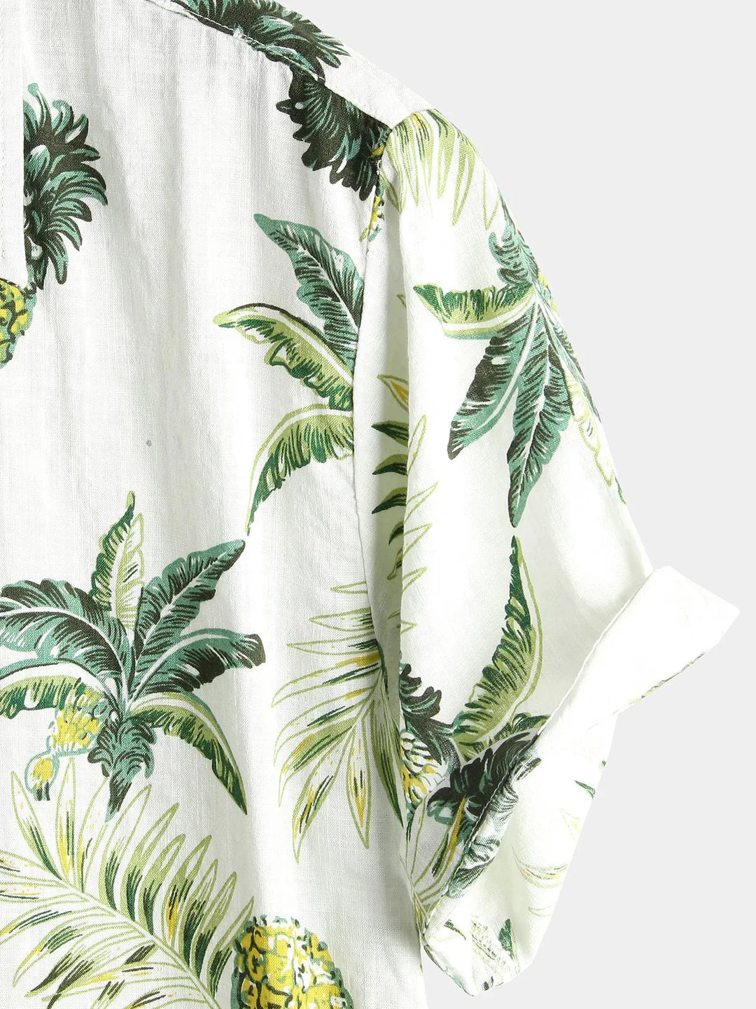 Madison | Men's Cotton Hawaiian Shirt with Pineapple Print