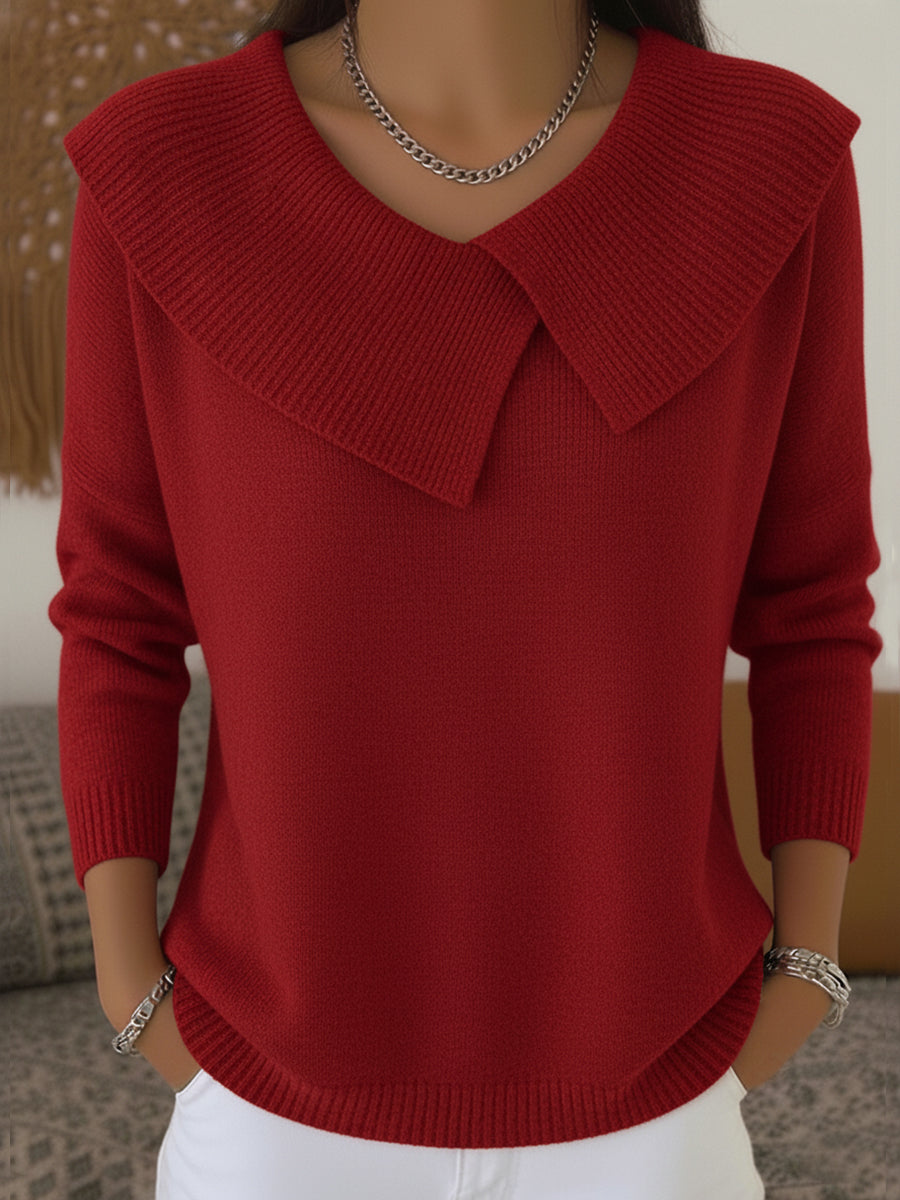 Lucia™ | Warm Jumper with Soft Collar