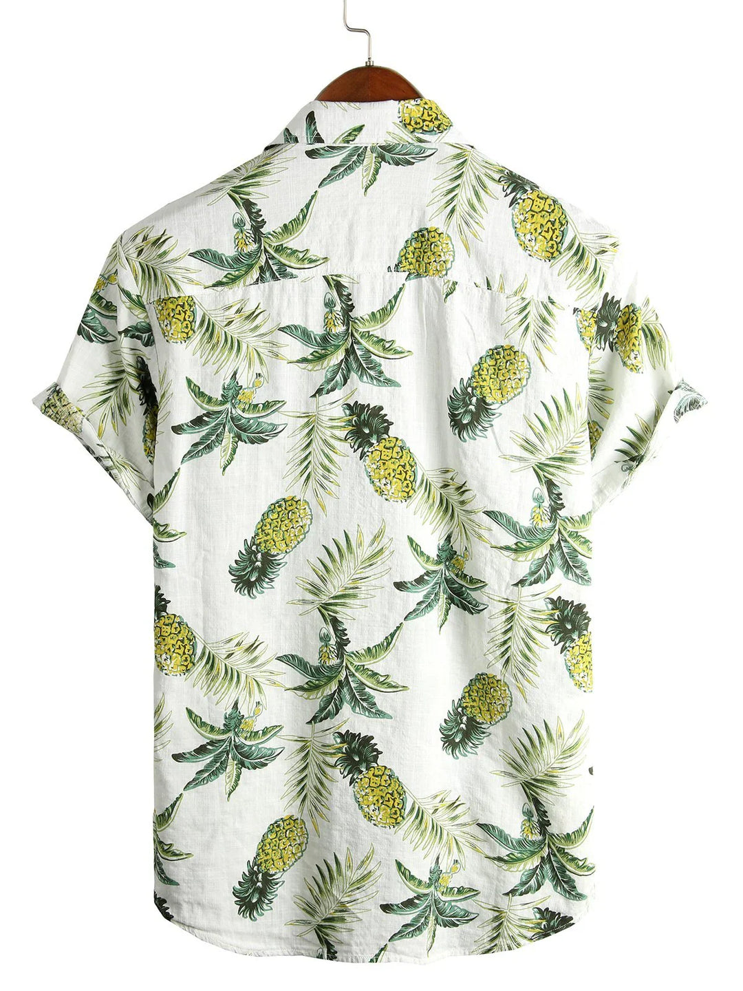 Madison | Men's Cotton Hawaiian Shirt with Pineapple Print