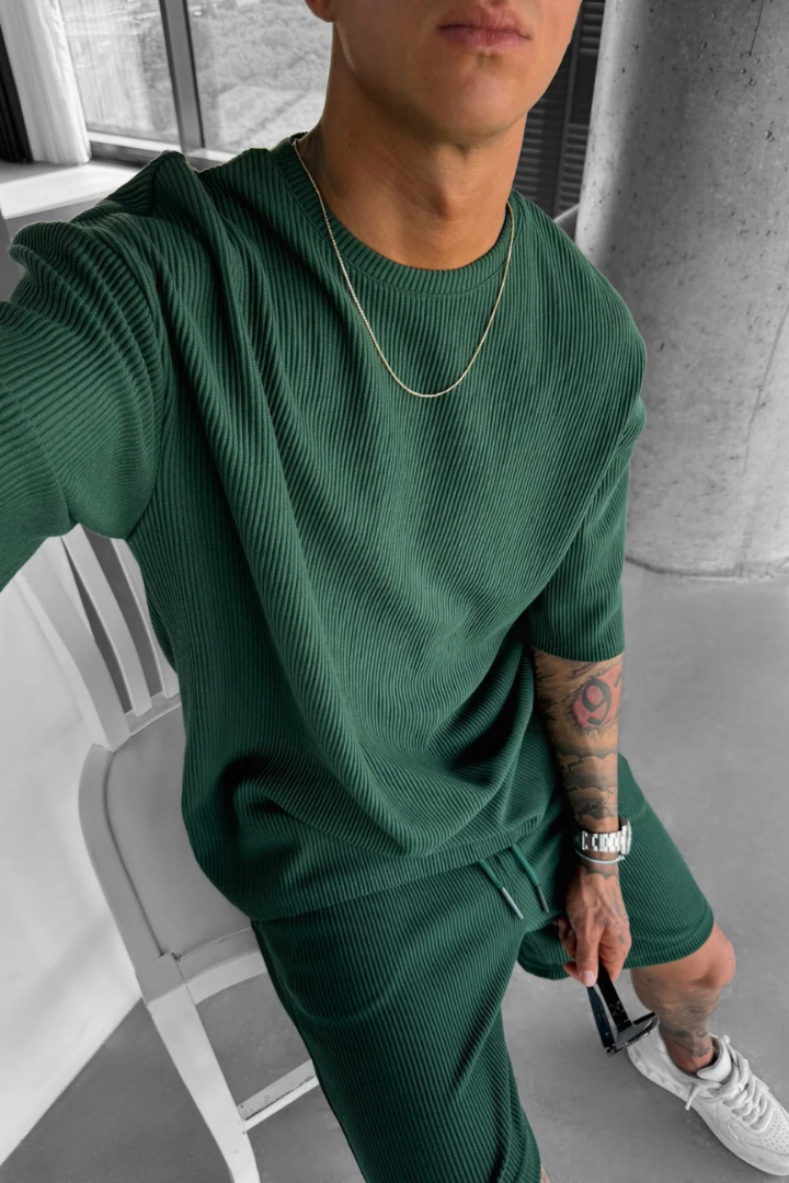 Madison | Oversize Ribbed T-shirt