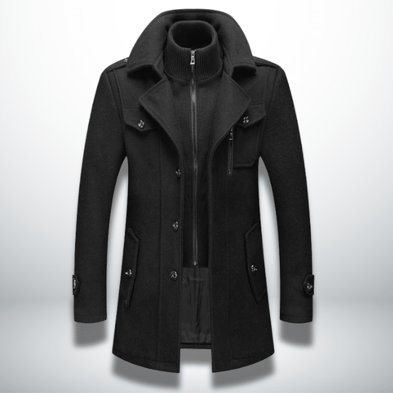 Elegant and Warm Men's Coat – Stylish, Comfortable & Perfect for Cold Days