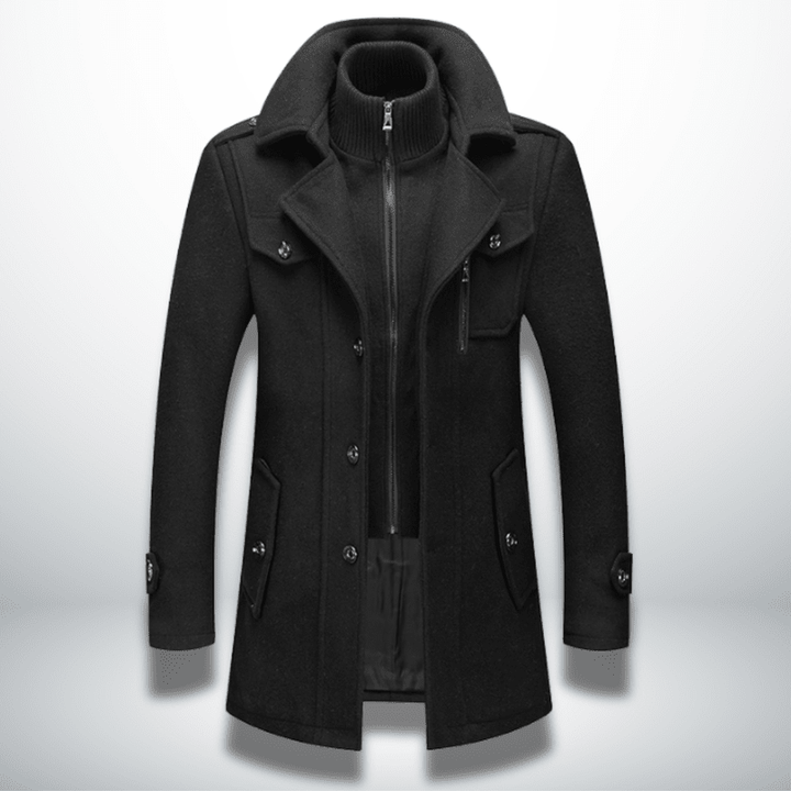 Elegant and Warm Men's Coat – Stylish, Comfortable & Perfect for Cold Days