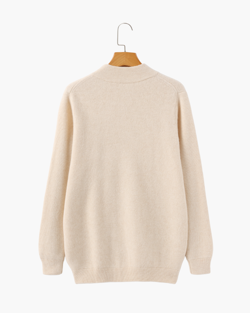 Cashmere Zip Jumper