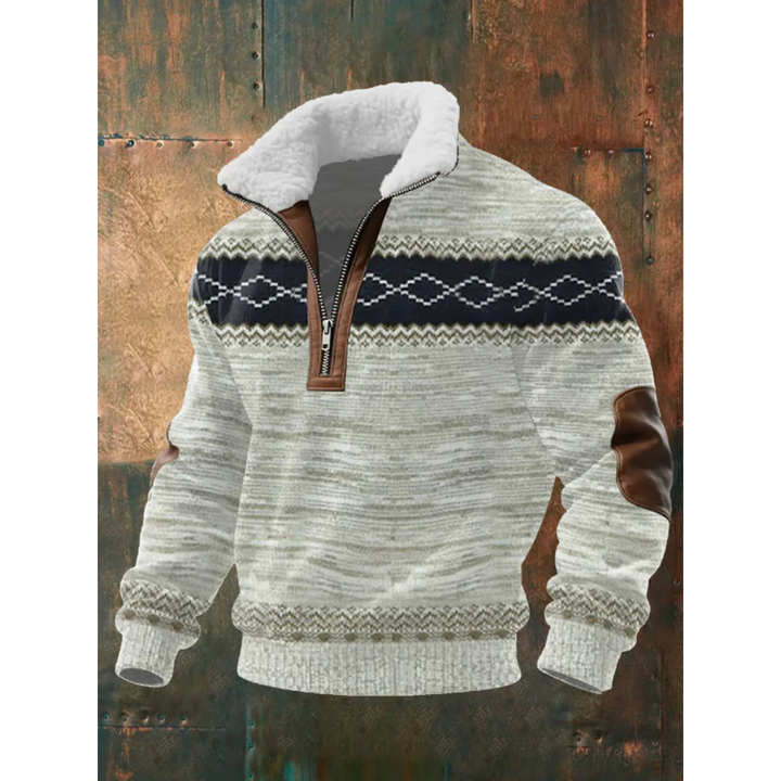 SILVORO | HIGH NECK FLEECE JUMPER