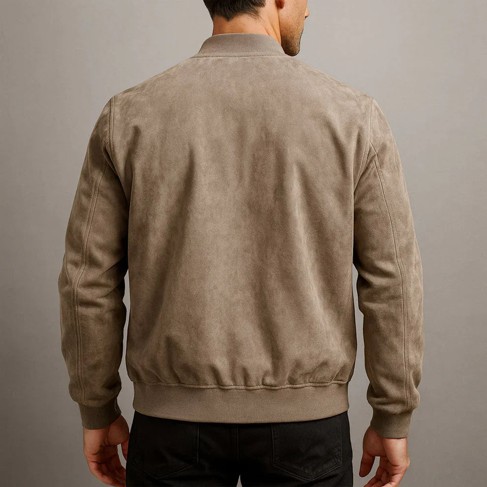 Madison | Suede Bomber Jacket