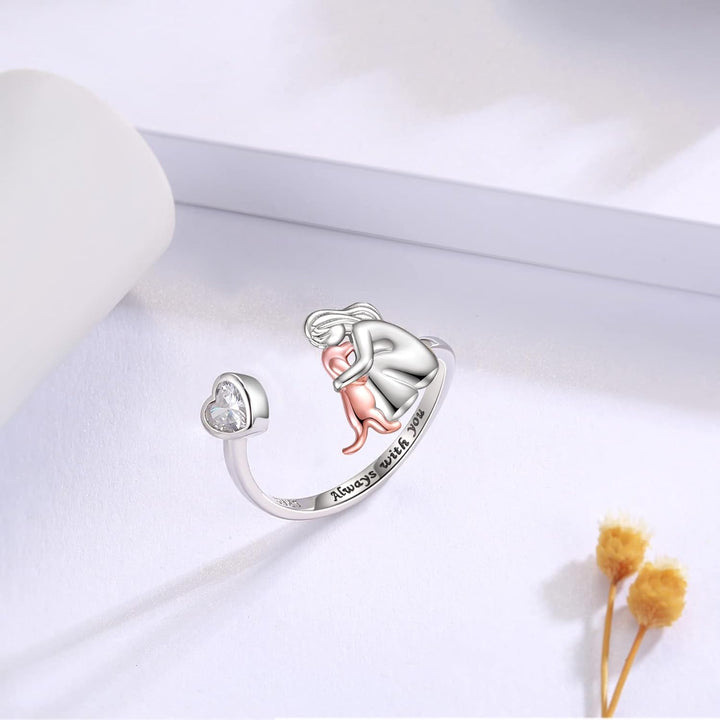 Anne™ - Dog Icon Ring (Pink)