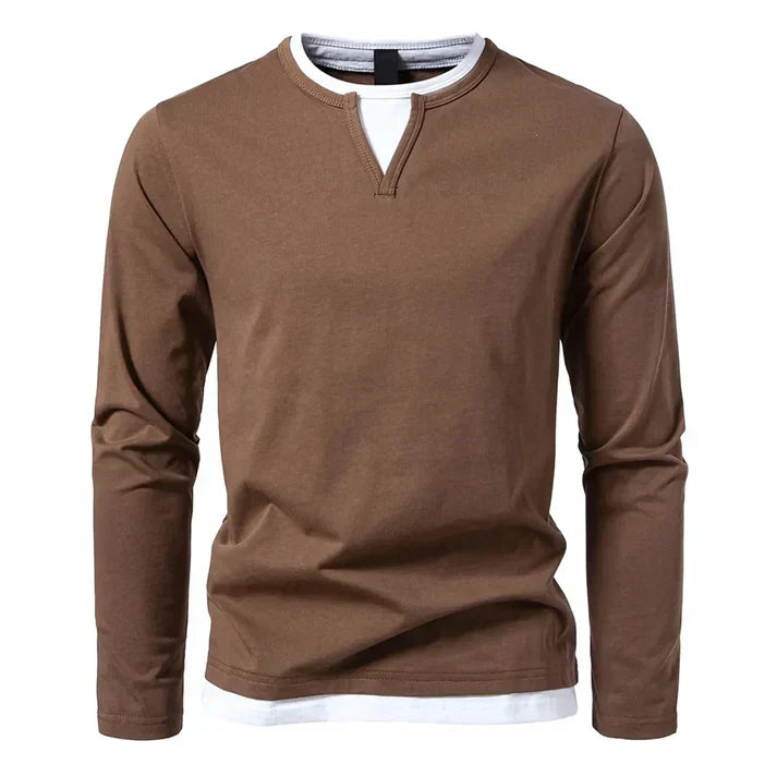 Premium Long Sleeve T-Shirt in Combed Cotton