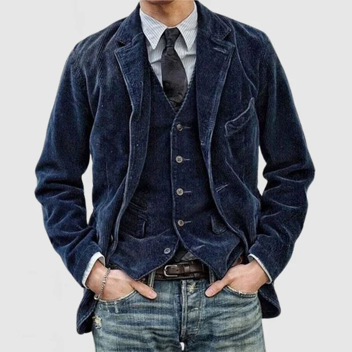 ADOLFO™|VINTAGE JACKET AND WAISTCOAT