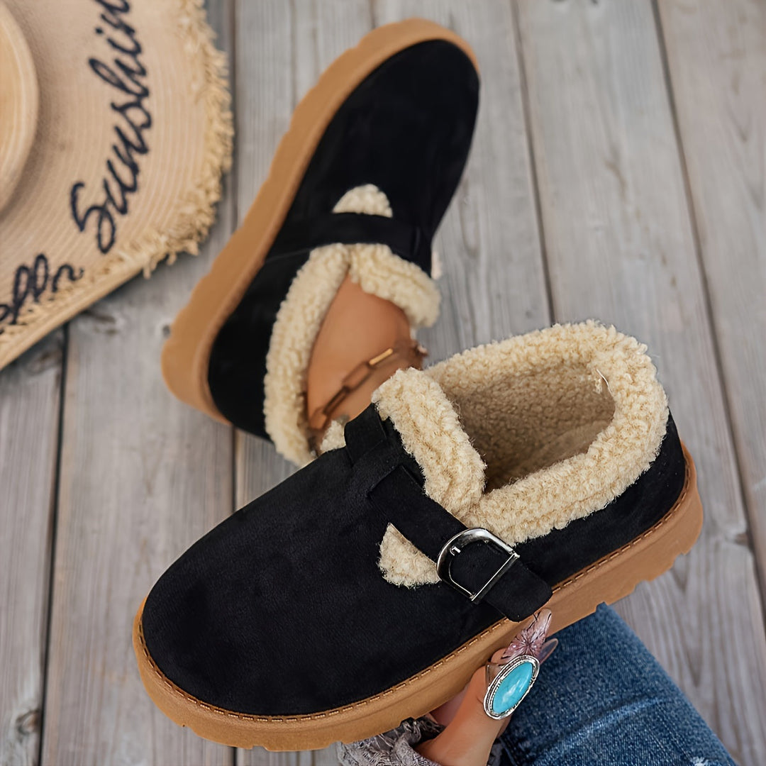 Lina | Cosy Winter Ankle Boots with Ergonomic Support