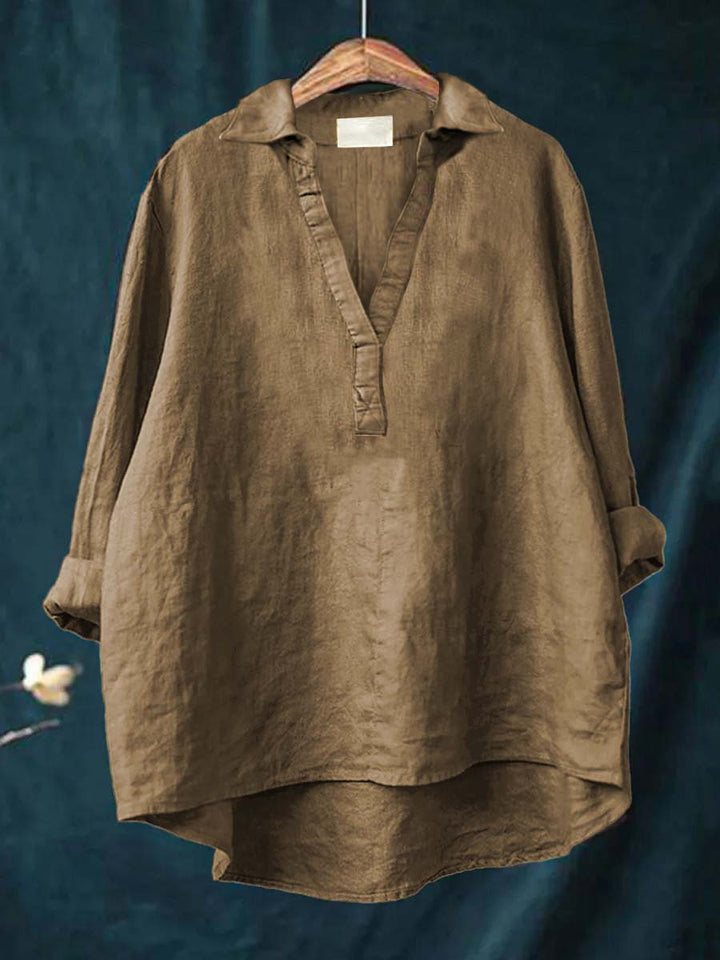 Andrea Linen Blouse