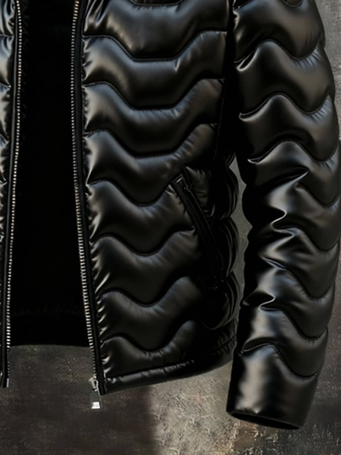 Men's Retro Warm Outdoor Jacket Cotton Coat