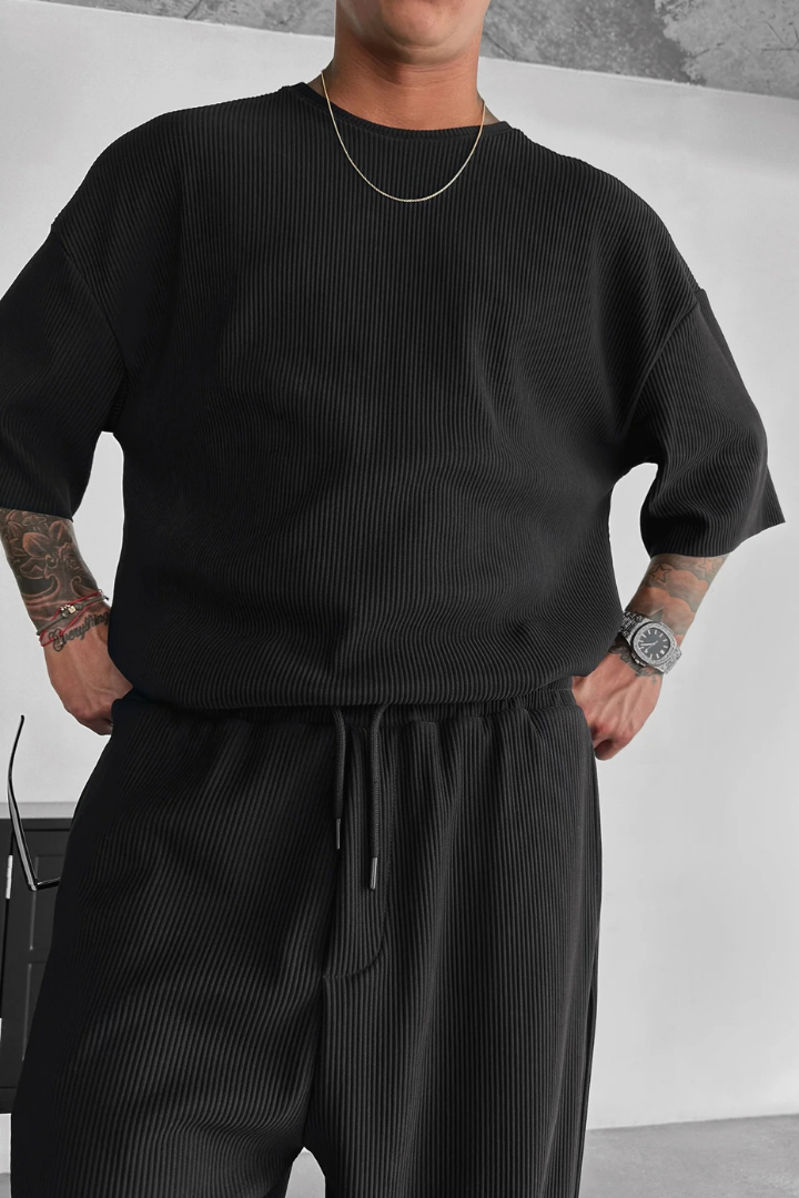 Madison | Oversize Ribbed T-shirt