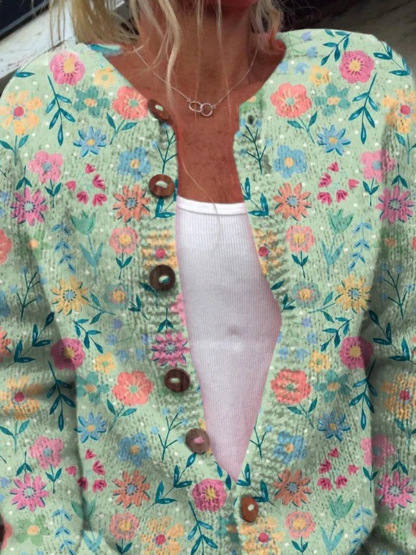 Camélia™ | Prairie Flower Cardigan