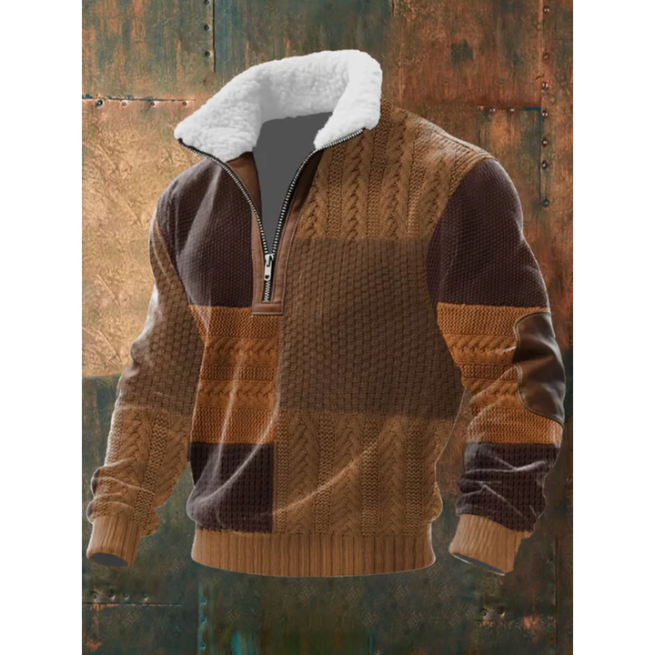 SILVORO | HIGH NECK FLEECE JUMPER