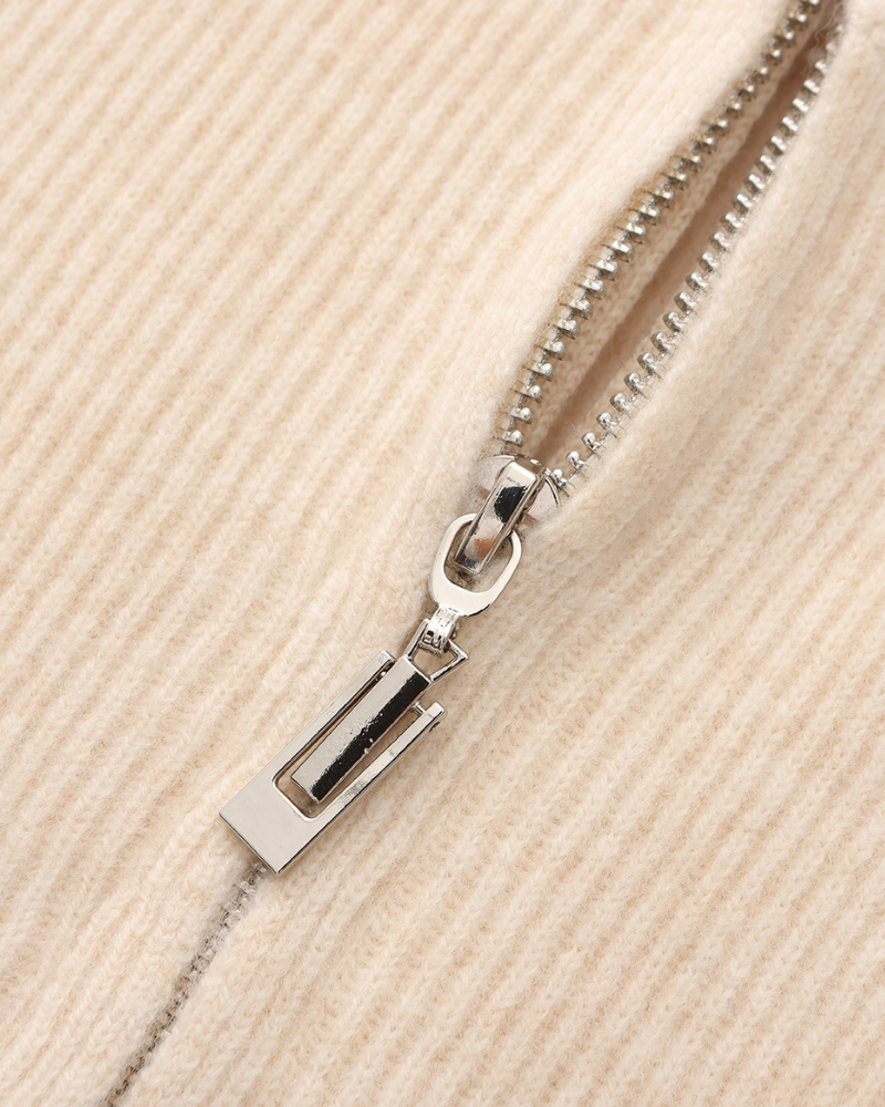 Cashmere Zip Jumper