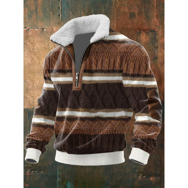 SILVORO | HIGH NECK FLEECE JUMPER