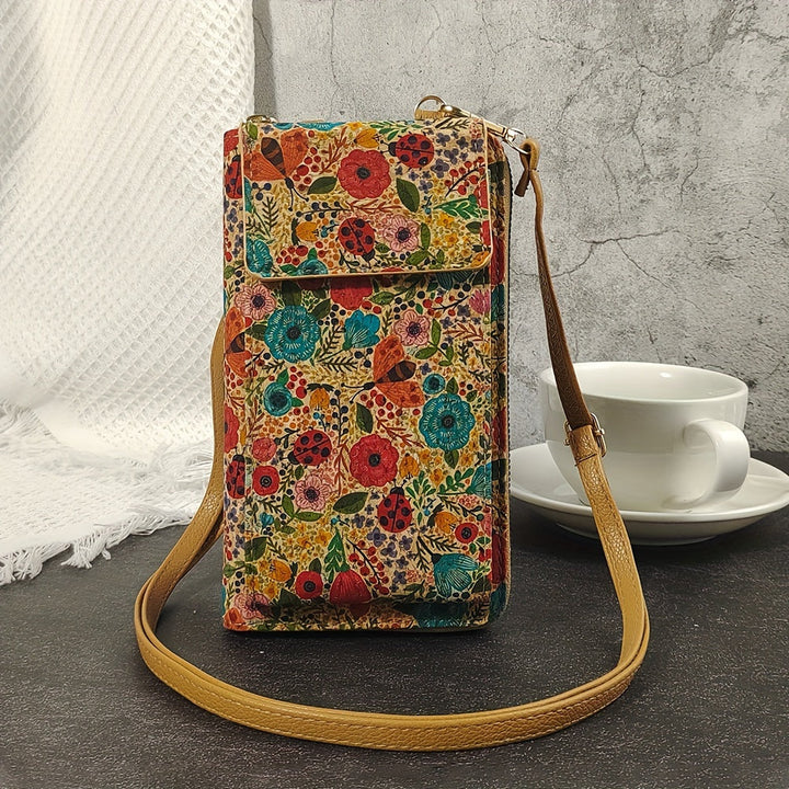 Nina | Boho-Flowers Crossbody Bag Accessory