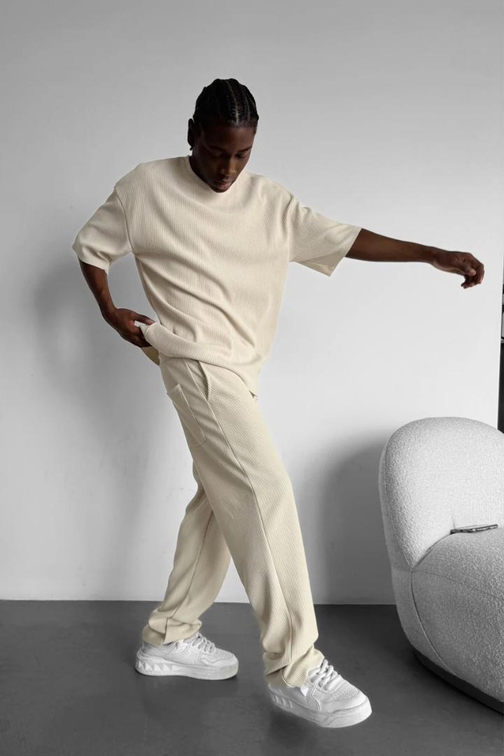 Madison | Oversize Ribbed T-shirt