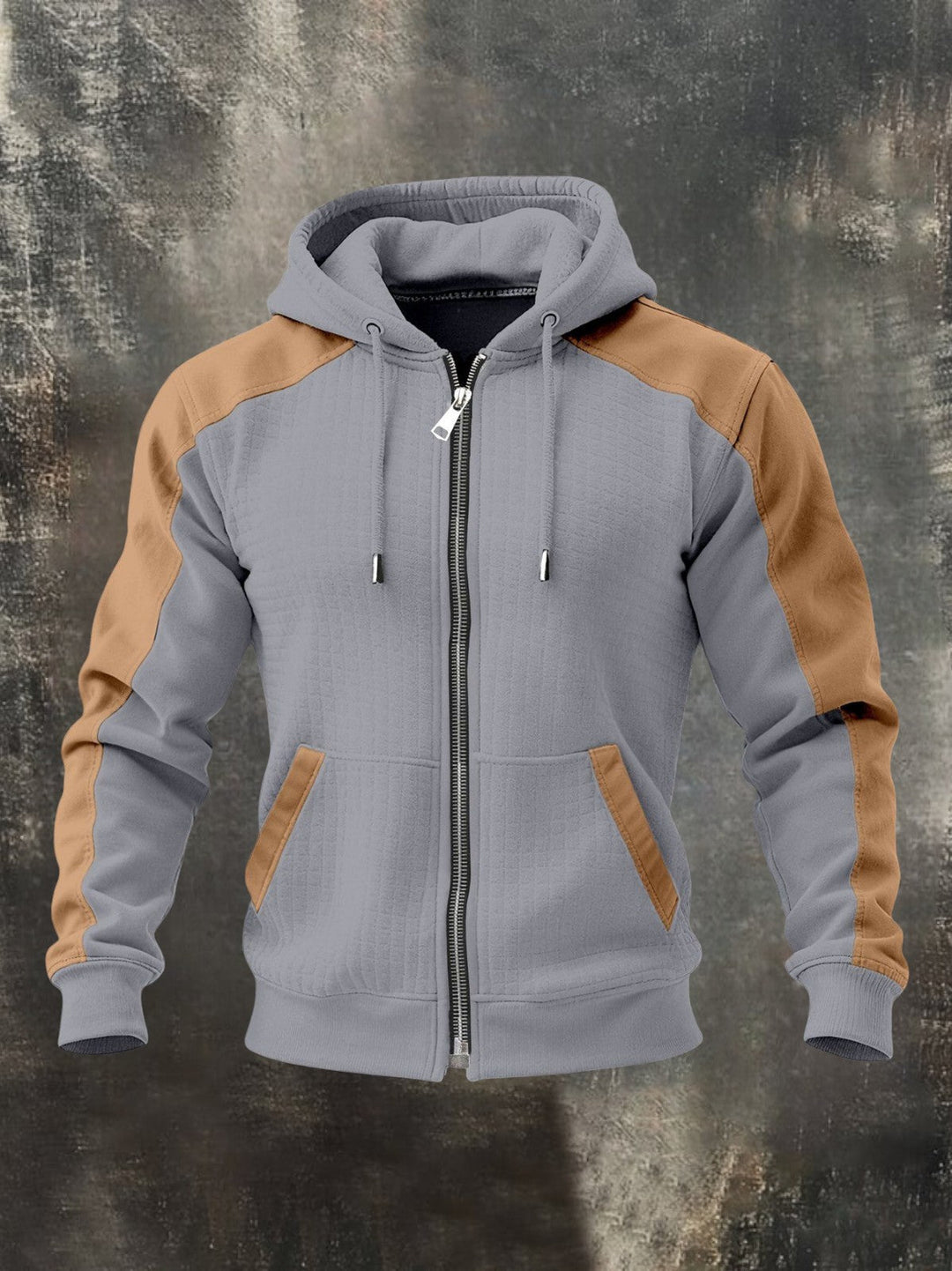 SALVATORE™ | TWO-COLOUR ZIP HOODIE