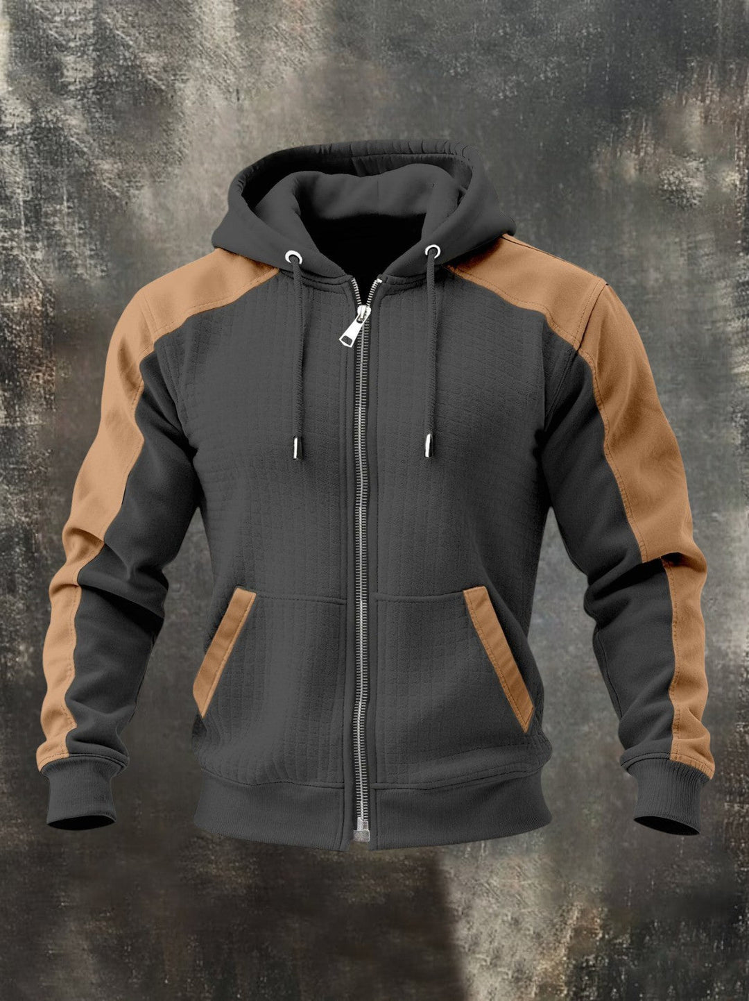 SALVATORE™ | TWO-COLOUR ZIP HOODIE