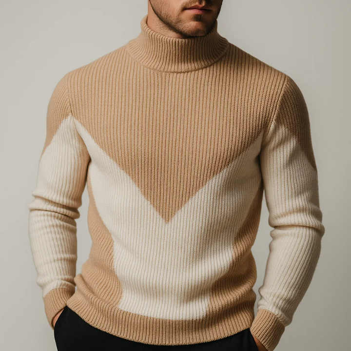 Men's Roll Neck Jumper – Stylish & Warm Jumper with Modern Fit