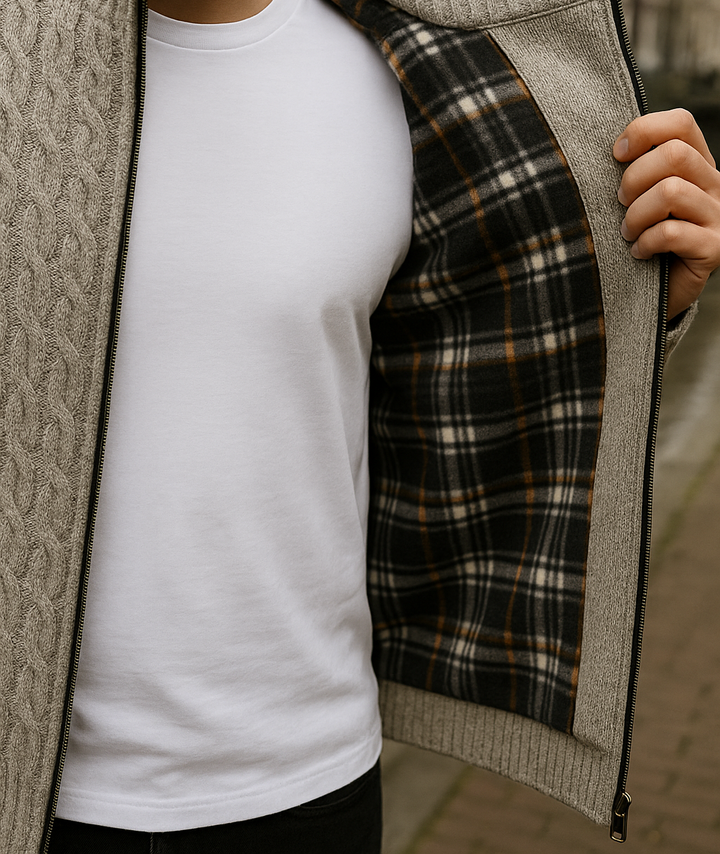 Madison | Amsterdam Winter Zip Knit