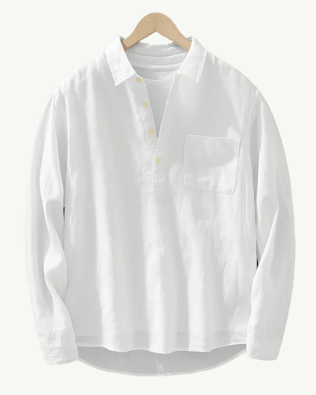 Madison | Linen Pop-over Shirt
