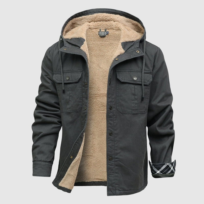 Cold-Weather Shield Men's Fleece Jacket – Warm & Breathable Jacket for Cold Days