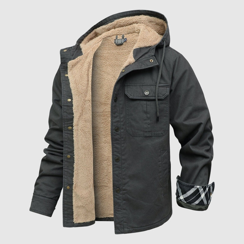 Cold-Weather Shield Men's Fleece Jacket – Warm & Breathable Jacket for Cold Days