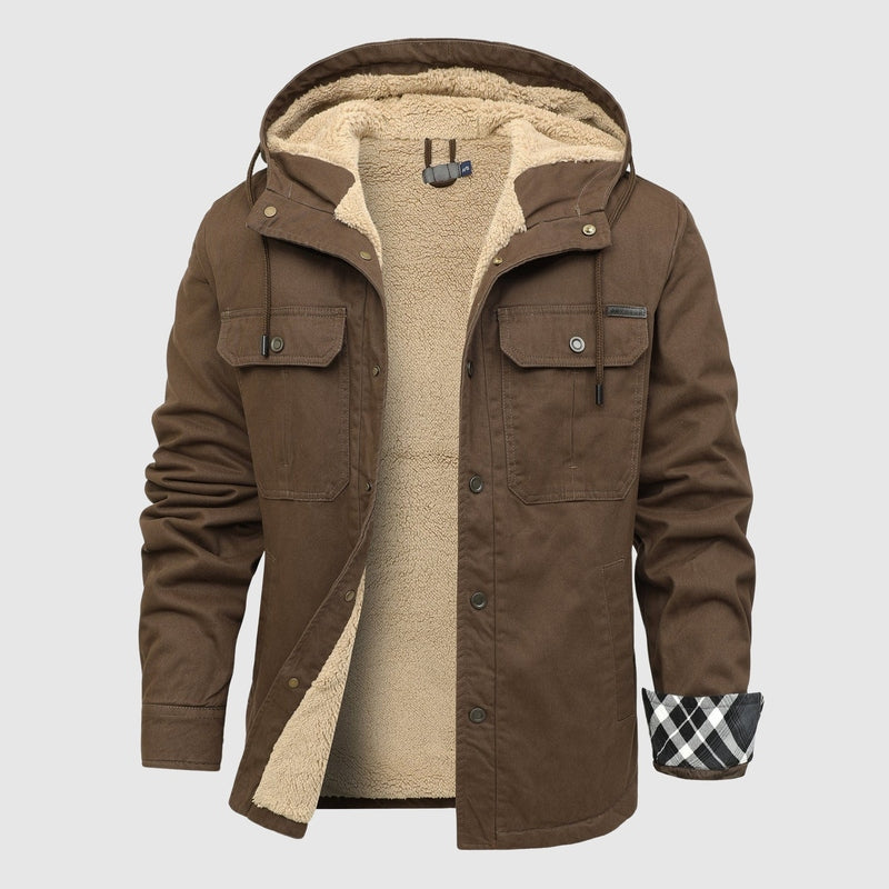 Cold-Weather Shield Men's Fleece Jacket – Warm & Breathable Jacket for Cold Days