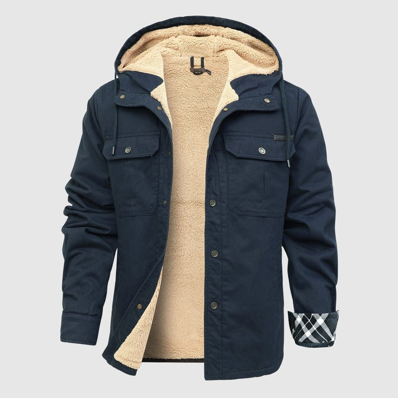 Cold-Weather Shield Men's Fleece Jacket – Warm & Breathable Jacket for Cold Days