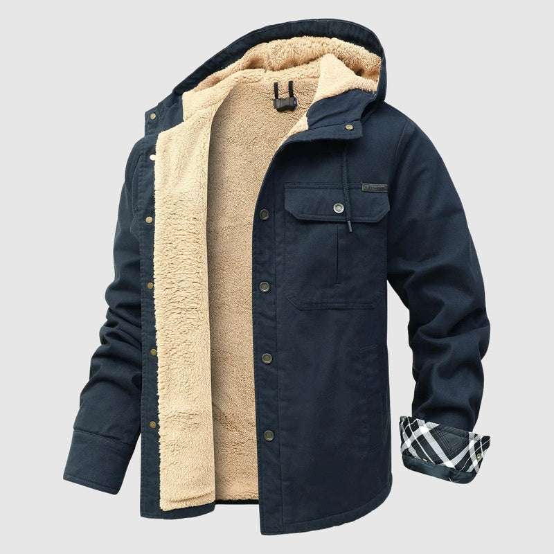 Cold-Weather Shield Men's Fleece Jacket – Warm & Breathable Jacket for Cold Days