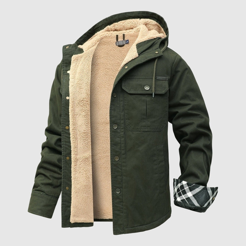 Cold-Weather Shield Men's Fleece Jacket – Warm & Breathable Jacket for Cold Days