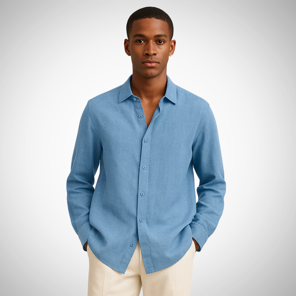 Stylish Lightweight Linen Shirt
