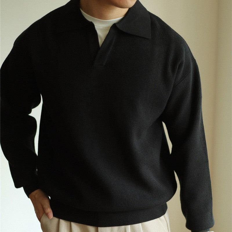 Men's Knitted Polo – Soft, Breathable and Stylish Knit Polo