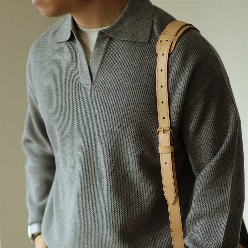 Men's Knitted Polo – Soft, Breathable and Stylish Knit Polo