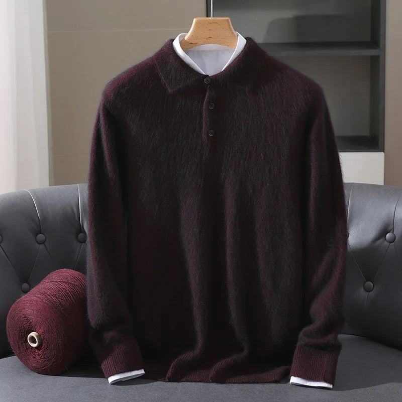 Cashmere Polo Jumper – Luxurious, Soft and Stylish Jumper with Classic Polo Collar