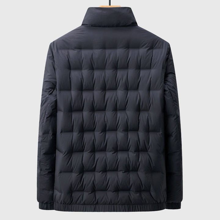 Men's Padded Jacket with Stand-Up Collar – Light, Warm & Stylish