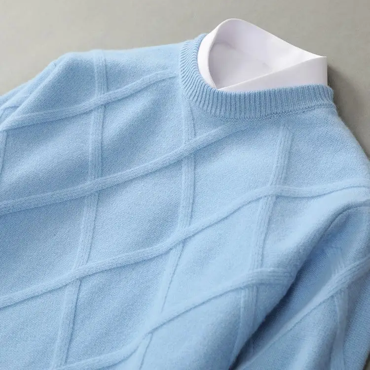 Rossi Roma | Argyle Cashmere Sweater
